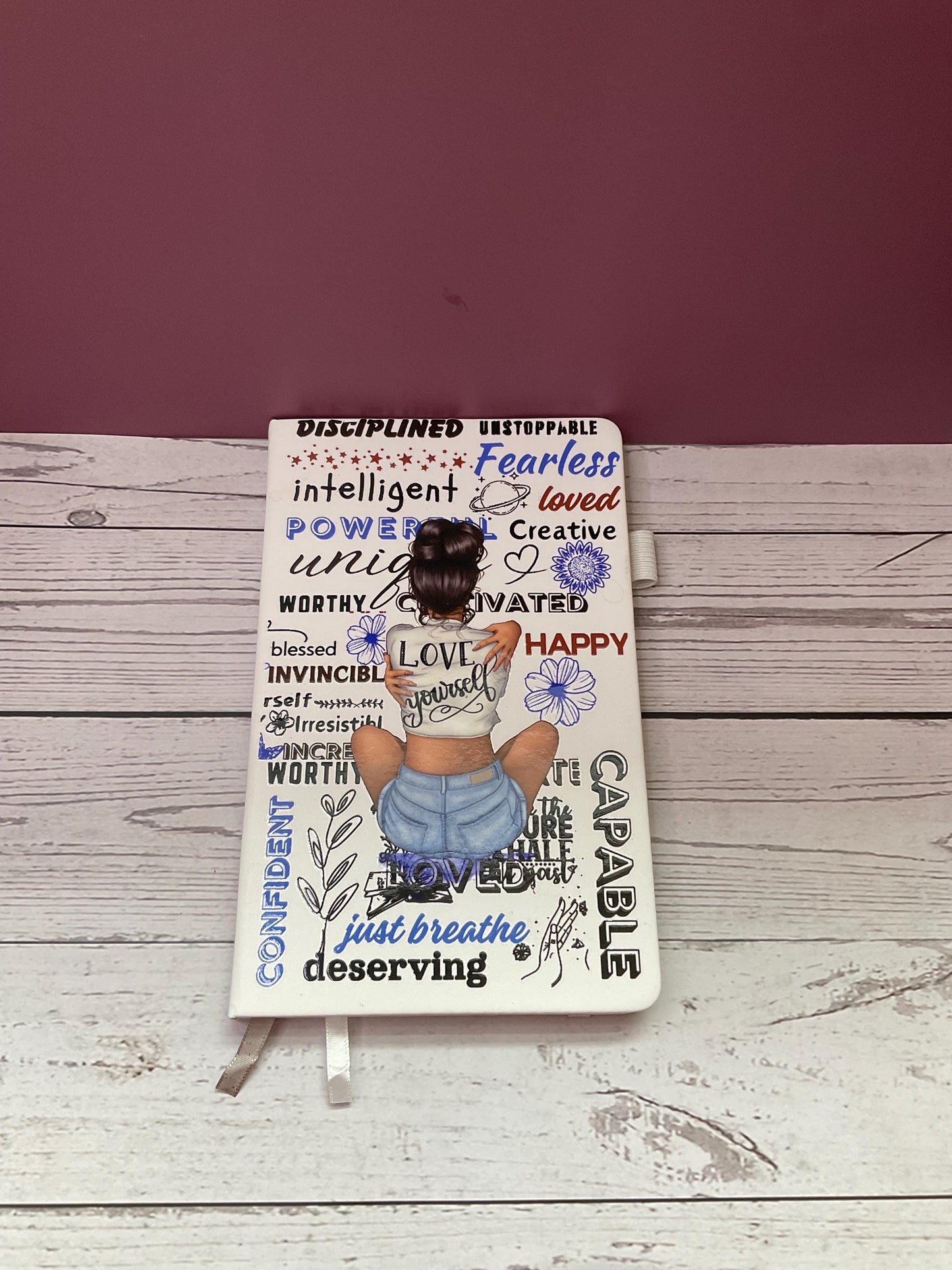 Love Yourself Hard Cover Journal: Daily Affirmations, Mindfulness