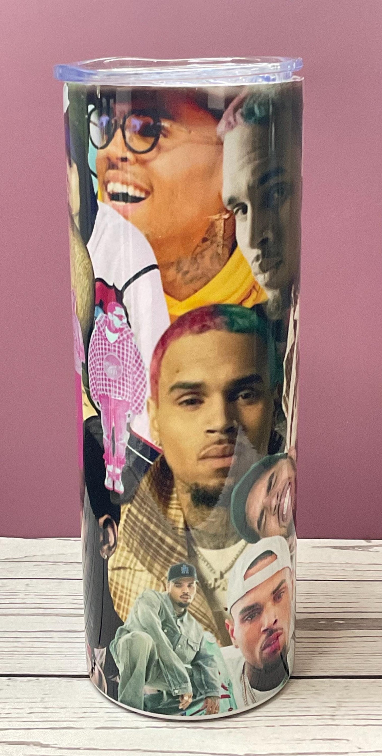 Chris Brown Insulated Tumbler with Lid (Misfit Collection - Imperfections)