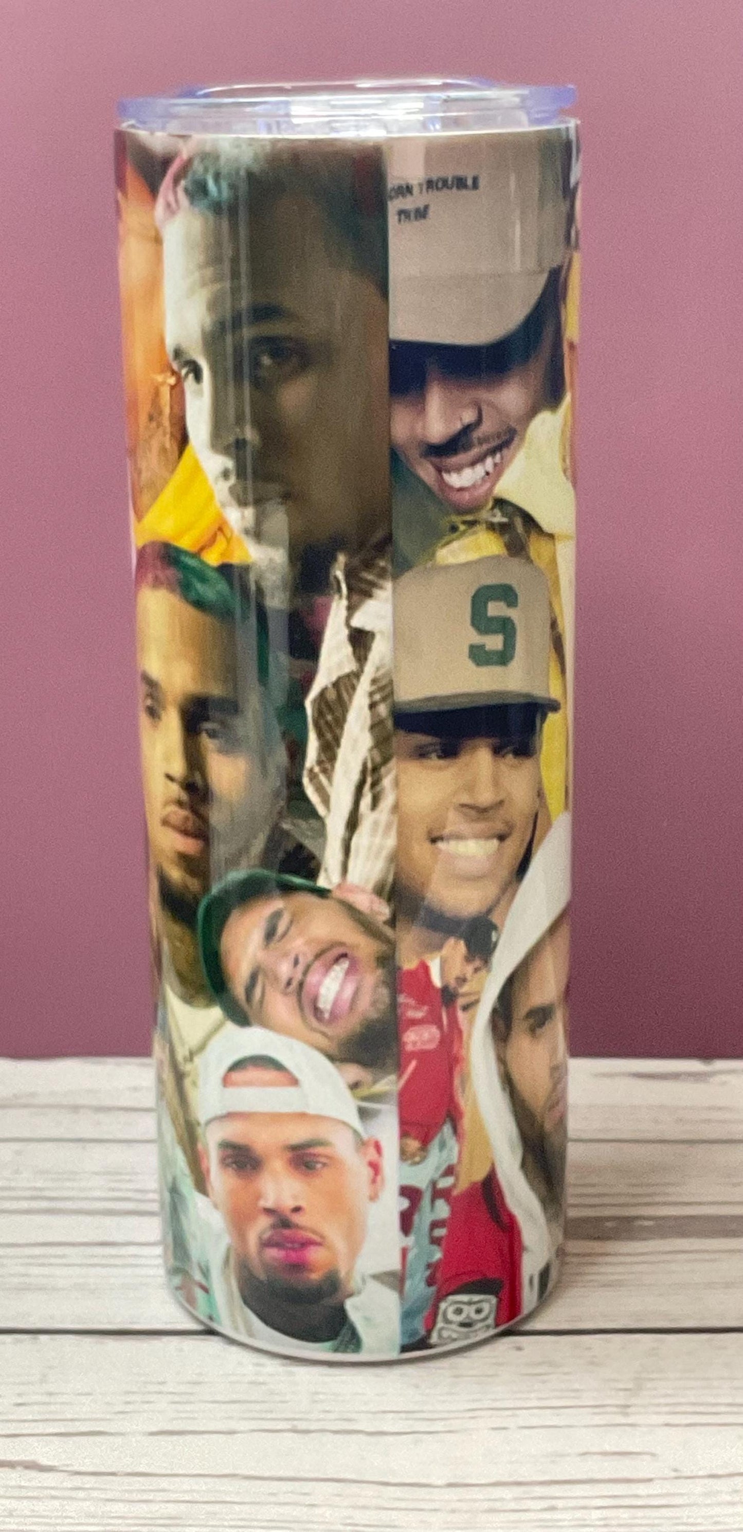 Chris Brown Insulated Tumbler with Lid (Misfit Collection - Imperfections)