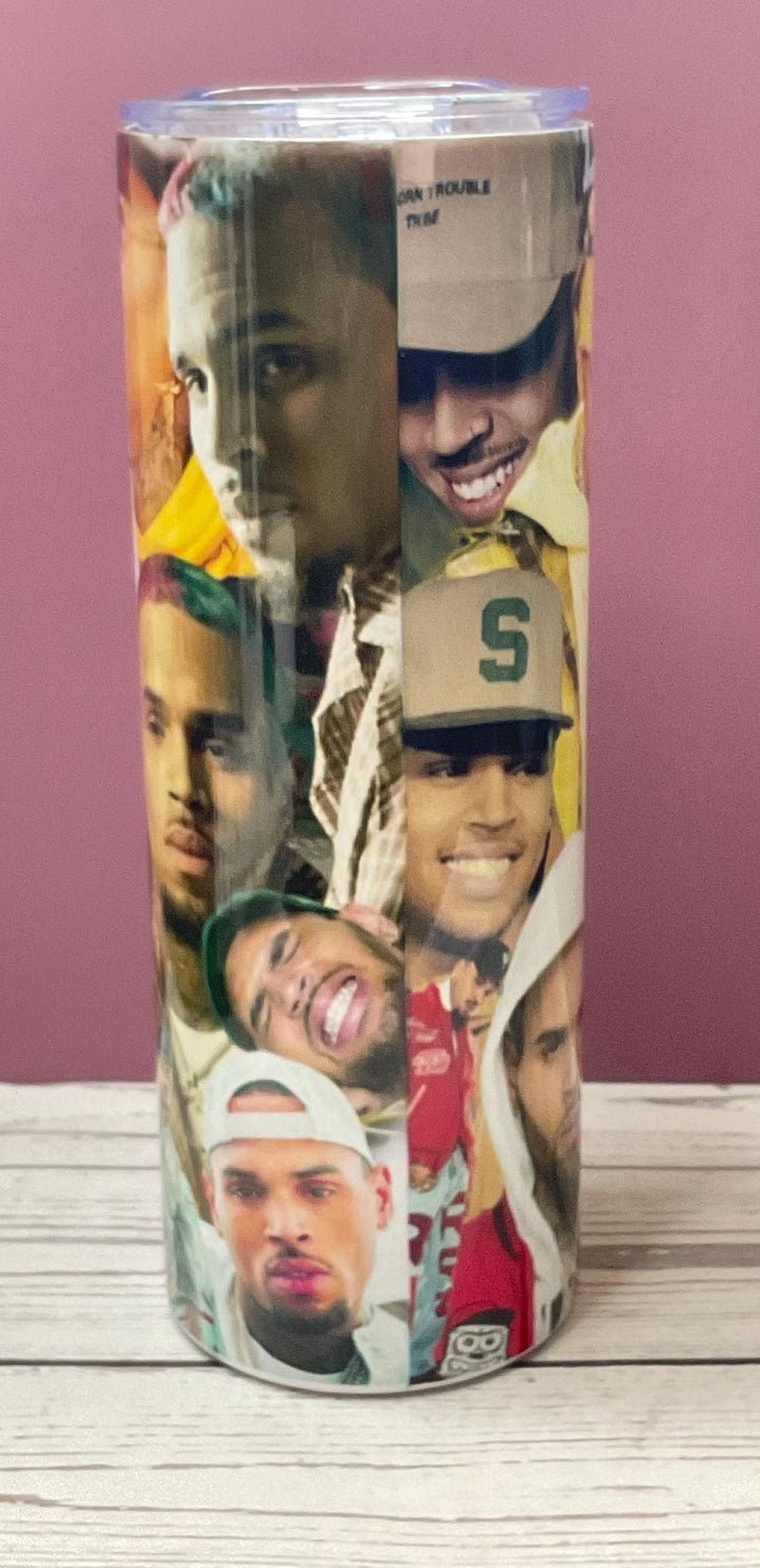 Chris Brown Insulated Tumbler with Lid (Misfit Collection - Imperfections)