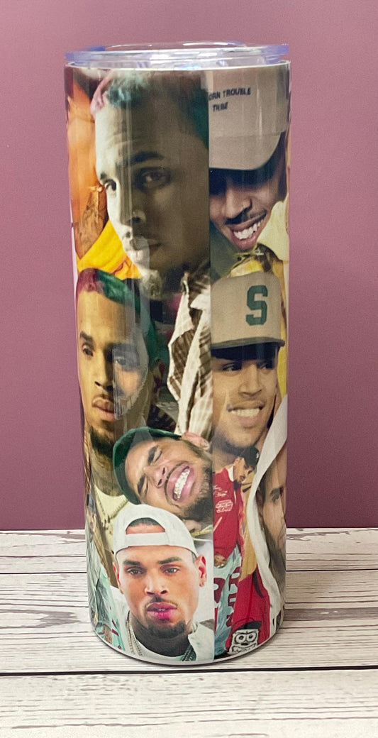 Chris Brown Insulated Tumbler with Lid (Misfit Collection - Imperfections)