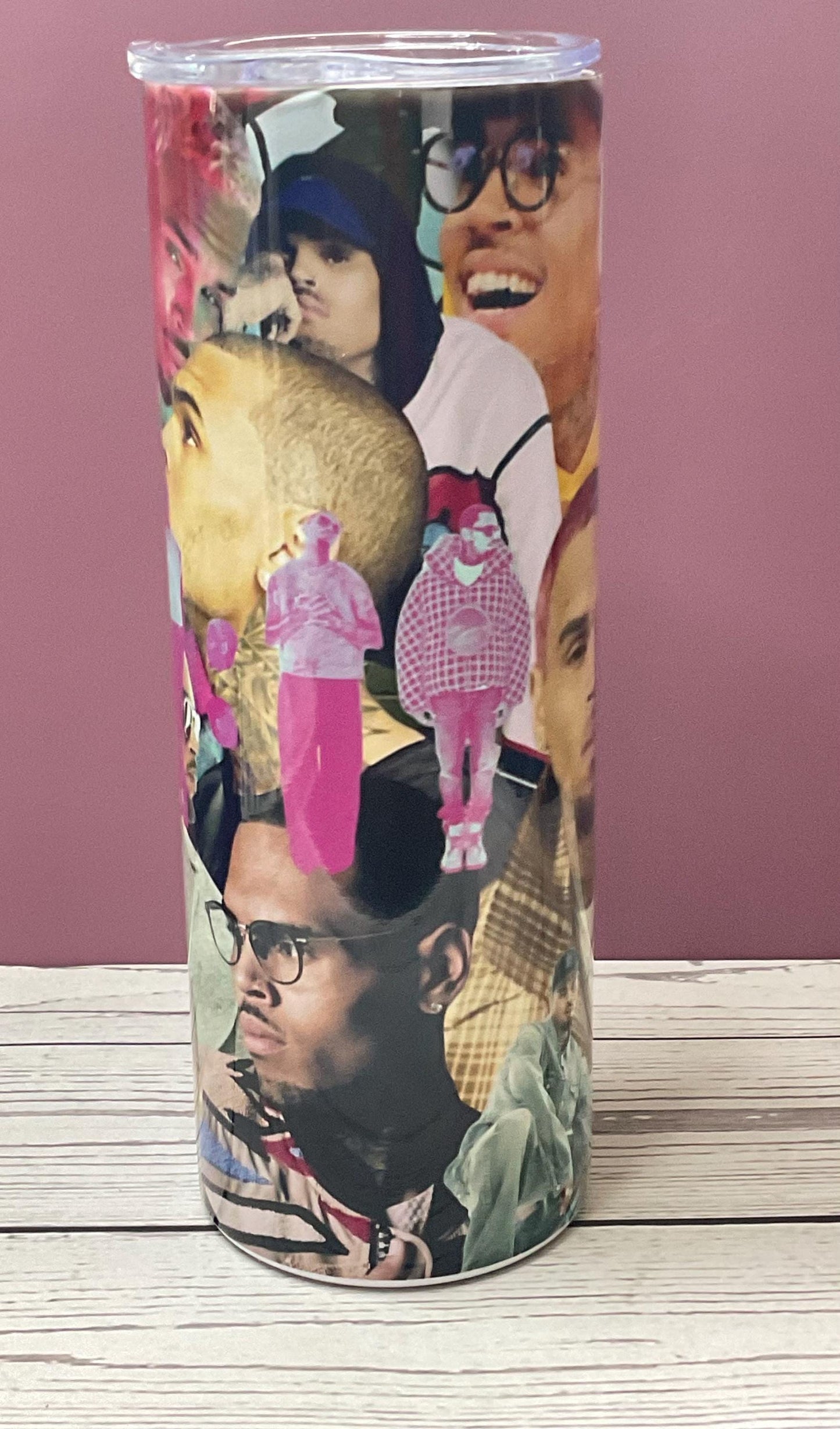 Chris Brown Insulated Tumbler with Lid (Misfit Collection - Imperfections)