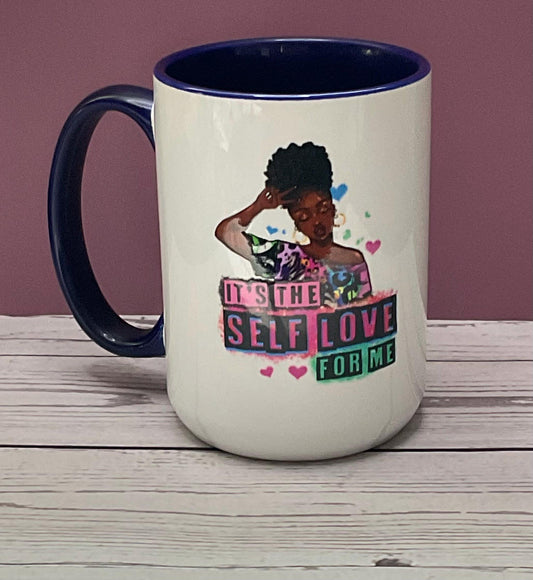 Self Love Mug: Inspirational Coffee Cup, Empowerment Gift