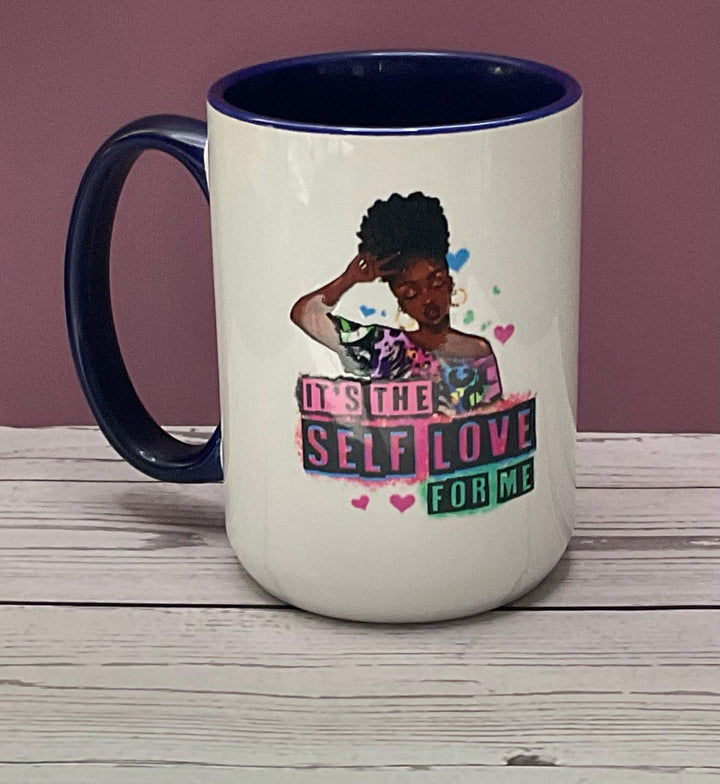 Self Love Mug: Inspirational Coffee Cup, Empowerment Gift