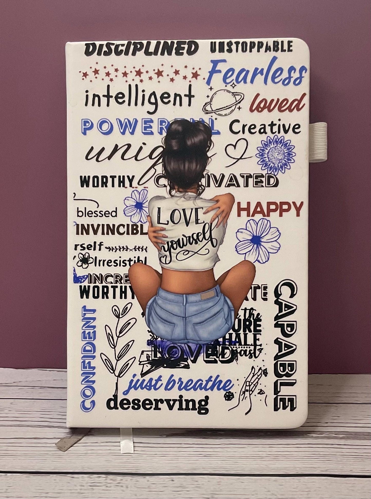 Love Yourself Hard Cover Journal: Daily Affirmations, Mindfulness