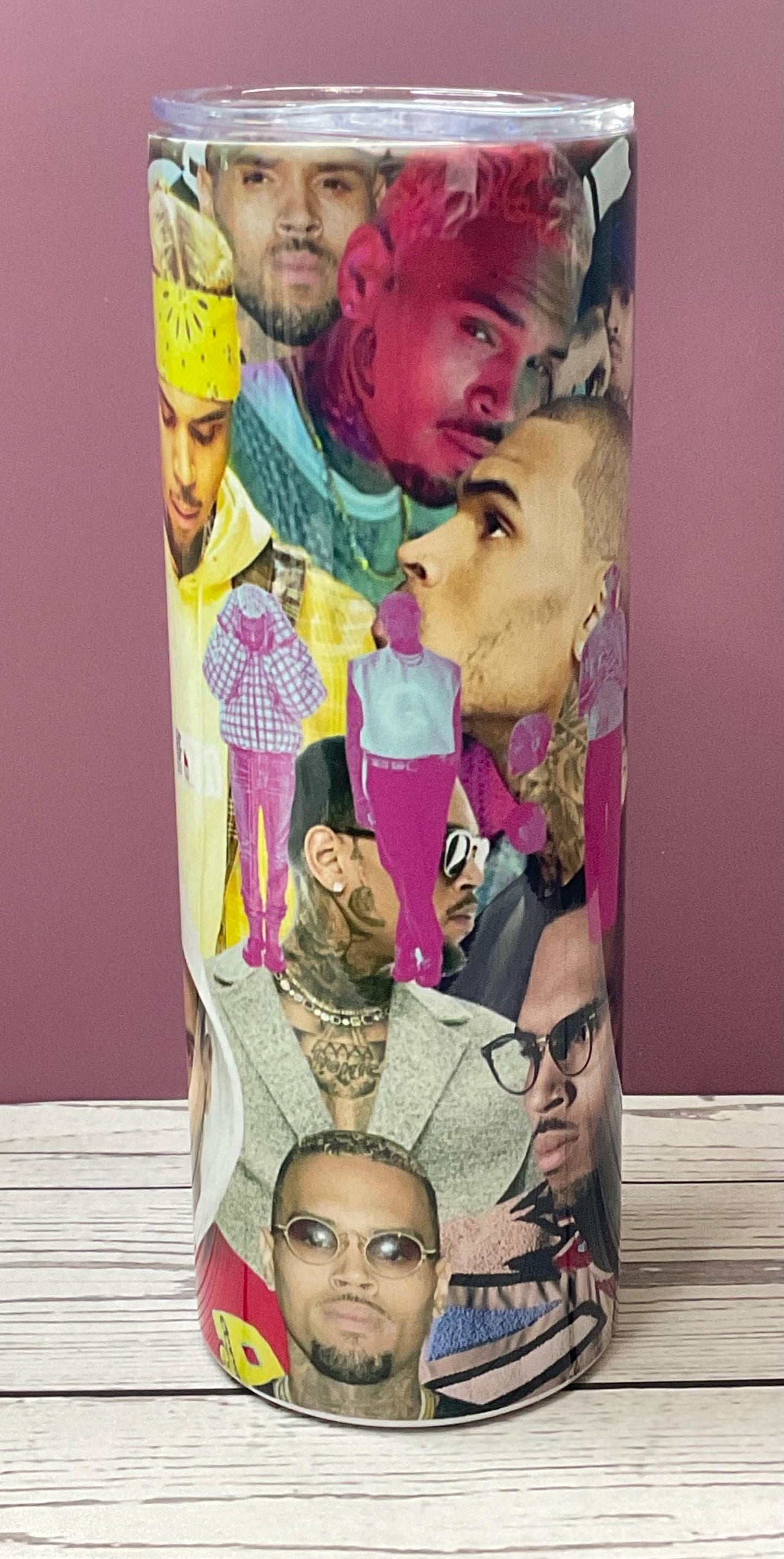 Chris Brown Insulated Tumbler with Lid (Misfit Collection - Imperfections)