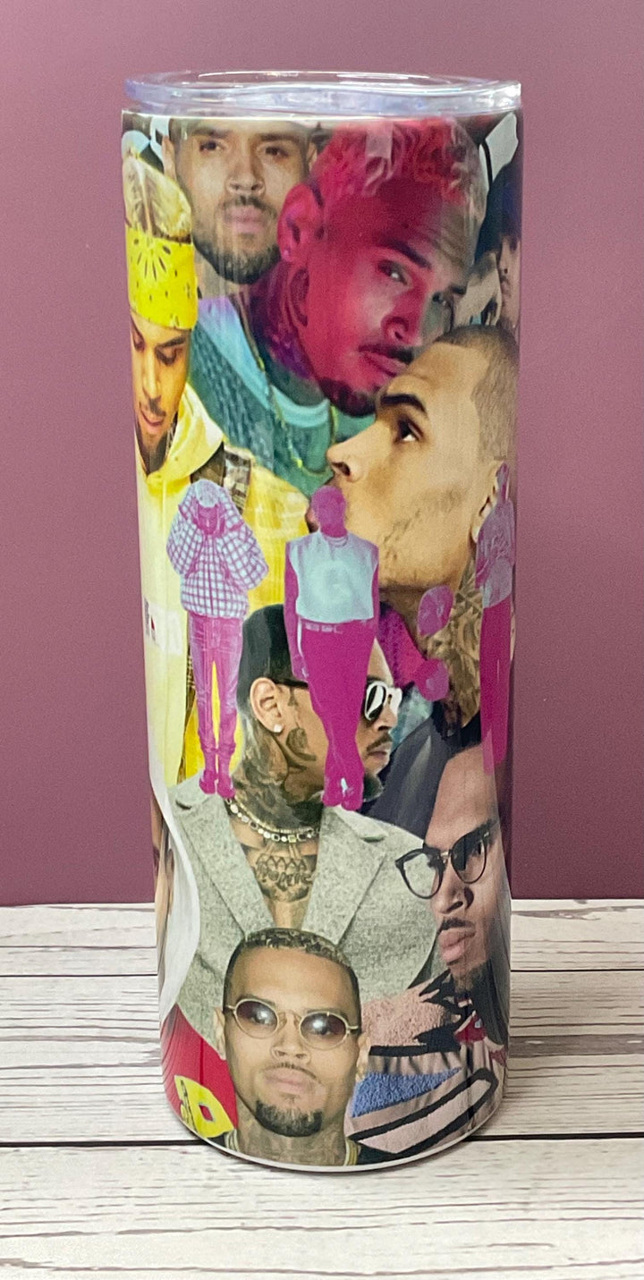 Chris Brown Insulated Tumbler with Lid (Misfit Collection - Imperfections)